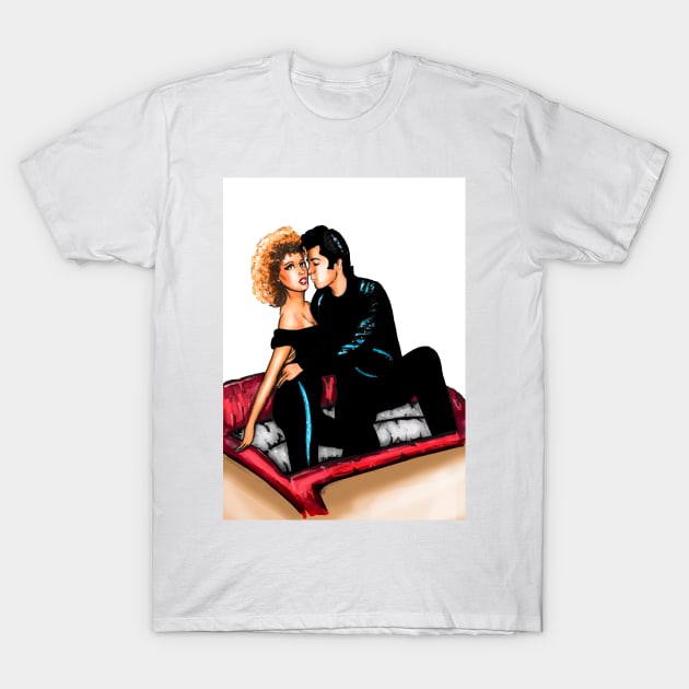 Grease T-Shirt by Svetlana Pelin